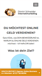 Mobile Screenshot of dimitrischneider.com