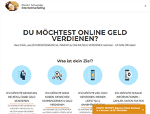 Tablet Screenshot of dimitrischneider.com